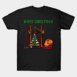 3D Printer #6 Christmas Edition T-Shirt